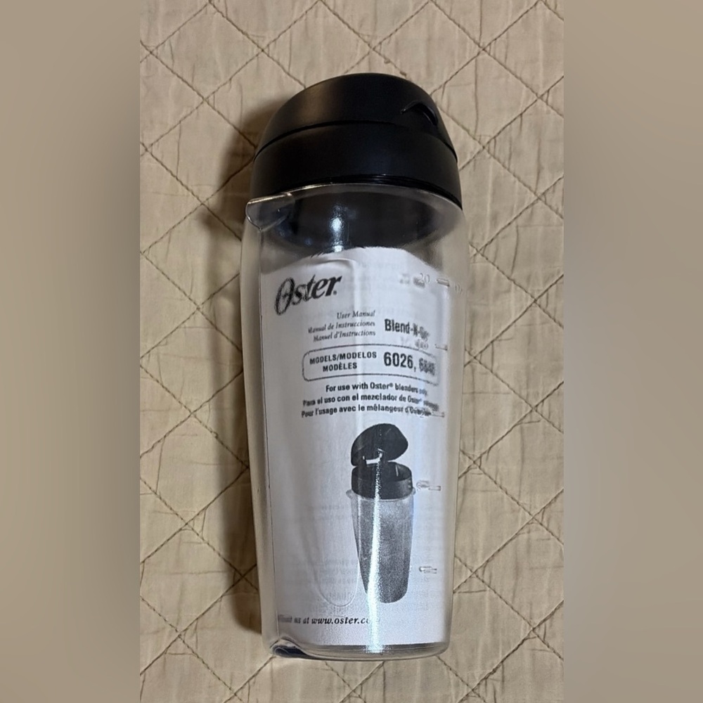Oster Blend-N-Go 20 oz Replacement BlenderJar/Cup for Model 6026 and 6848